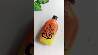 Ganpati bottle art ✨🌿ganesha ganesh chaturthi special ✨ glass bottleart everydayartcrafts [upl. by Nnylaehs]