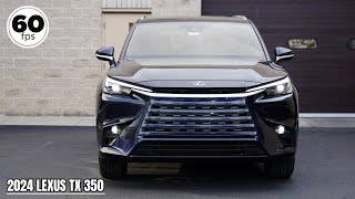 2024 Lexus TX 350 Review  The LARGEST SUV from Lexus [upl. by Sitsuj758]