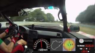 Nurburgring Nordschleife Honda CRX and an angry driver  832 [upl. by Brunhilda]