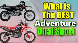 The Honda CRF300L Rally and DRZ400 are best adventure dual sports motorcycles [upl. by Malinowski]