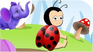 Lady Bug Lady Bug  Nursery Rhyme with Karaoke [upl. by Ikila]