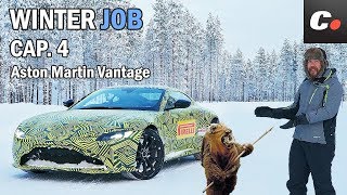 Aston Martin Vantage  Prueba  Test  Review en español  WINTER JOB Cap4  cochesnet [upl. by Liebowitz846]