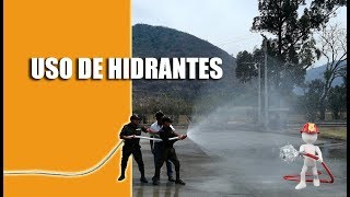 Uso de Hidrantes  INCOS [upl. by Seidler]