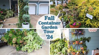 Last Container Garden Tour of 2024 Fall Container Inspiration in North Texas [upl. by Jamel]