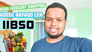 Adeeg Waxtar leh Gado Grocery shopping Vlog [upl. by Sansone]