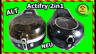 Tefal ACTIFRY 2in1 Vergleich ALT und NEU SoFie Haushalt Unperfekt Perfekt [upl. by Nonek]