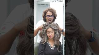 shanuzzsaloon hairstyle hairstyles shanuzzunisexsalon hair reels salon tranding viralshort [upl. by Anialem]