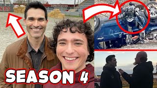 Superman and Lois SERIES FINALE News NEW Season 4 Set Photos and Lex Luthor Reveal [upl. by Aiciles]