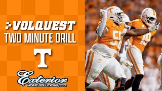 Tennessee Football 2Minute Drill Tennessee turns page to Kentucky I Rocky Top I GBO [upl. by Haikan]