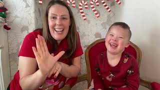 1 sleep to go  Makaton Countdown to Christmas 2023 [upl. by Uball]