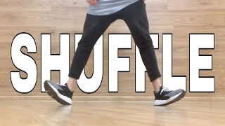 HOW TO SHUFFLE DANCE  TUTORIAL  BASIC STEPS  ШАФЛ  2018 [upl. by Rohn]