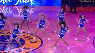 WARRIORS DANCE TEAM  Golden State Warriors Dancers  NBA Season 1920  November 01 2019 [upl. by Susann259]