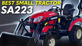 InDepth Look  Yanmar SA223  Best Compact Tractor [upl. by Malo]