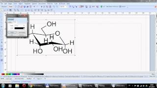 How to draw chair conformations from library in Chemsketch [upl. by Musihc121]