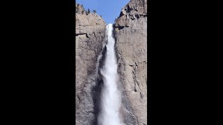 HIKING UPPER YOSEMITE FALLS TRAIL North Americas Tallest Waterfall WORTH IT shorts [upl. by Bromleigh]