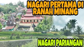 Wisata Di Nagari Pariangan Batusangkar Sumbar [upl. by Aikemit]