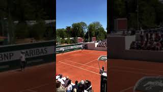 Roger Federer practice with Andreas Seppi  French Open 2021 [upl. by Tannenwald]