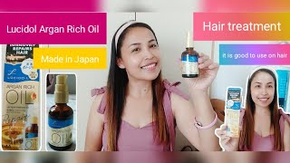 RICHArgan oilHair SerumReview [upl. by Emilio]