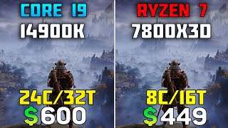 Core i9 14900k vs Ryzen 7 7800x3D [upl. by Erreid]