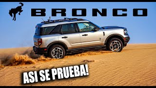 BRONCO Sport Pata a Fondo en las Dunas de Sonora Mexico [upl. by Tuinenga]