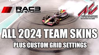 2024 F1 Skins  RSS Formula Hybrid 2023 [upl. by Notaes29]