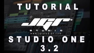 Presonus Studio One 32 Tutorial Audio to Midi [upl. by Odlamur106]