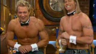 Chippendales Dancers Talk About 2009 Calendar [upl. by Ruder478]