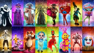 All WalkOuts  The Masked Singer Season 6 [upl. by Clein]