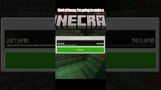 YOU can join the Minecraft realm minecraft minecraftbuilding [upl. by Goltz188]