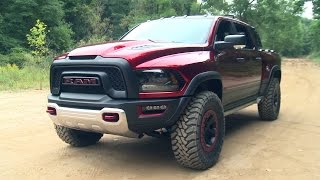 Ram Rebel TRX Concept Running Footage [upl. by Yriek]