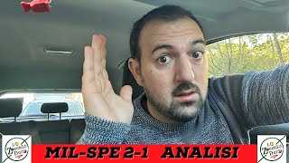 MILAN  SPEZIA 21 ANALISI DELLA PARTITA [upl. by Tann]