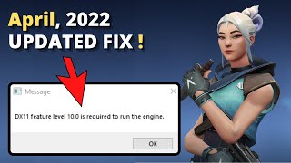 Dx11 Feature Level 100 Is Required to Run the Engine Error All Games Fixed [upl. by Yadsendew674]