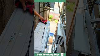 Best working day 1390 Air conditioner installation process [upl. by Converse]