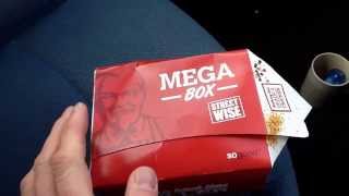 KFC mega box review [upl. by Claudio]