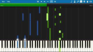 Kingdom Hearts  PCFampB  09  quotMusique Pour la Tristesse de Xionquot Synthesia Tutorial [upl. by Ayvid]