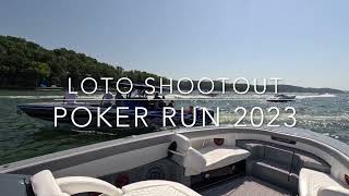 2023 LOTO Shootout Poker Run 200 Powerboats running on Lake of the Ozarks [upl. by Angelique859]