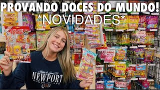 COMPRANDO E EXPERIMENTANDO DOCES DO MUNDO AVALIANDO OS MELHORES E PIORES DOCES NOVIDADES EM DOCES [upl. by Otaner]