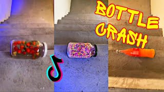 Bottle Rolling Down Stairs ASMR 💧 TikTok Compilation [upl. by Jeminah]