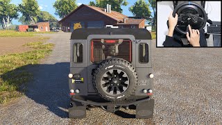 Land Rover Defender Works V8  The Crew Motorfest  Thrustmaster T300RS gameplay [upl. by Ocana]