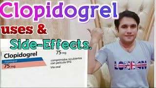 Clopidogrel 75mg uses side effects amp dosage [upl. by Rebliw]