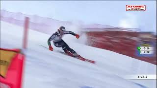 Lucas Braathen 🇳🇴  mens GS Solden 2nd run Oct 23 2022 weareskiing atomic [upl. by Atsilac969]