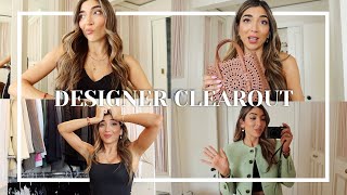 HUGE WARDROBE CLEAN OUT  HAUL  Amelia Liana [upl. by Fesuoy]