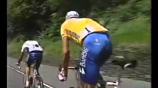 Tour de Francia 1995 15ª Etapa Cauterets [upl. by Alakim578]