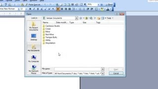 How to Open Microsoft Word Documents  Microsoft Word amp Excel [upl. by Annoel603]