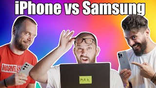 ΤΥΦΛΟ ΤΕΣΤ iPhone 15 Pro Max vs S24 Ultra feat in2mobileGr FreakUnboxer [upl. by Allak46]