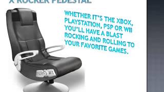 X Rocker Pedestal  Video Gaming Chair [upl. by Noramac]