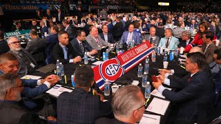 What do the Habs do at 5 if Demidov and Lindstrom are gone The Partial Breakaway Mock draft [upl. by Airdnat]