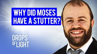 Why Did Moses Have a Stutter 60 Sec Reuven Jacob [upl. by Faruq409]