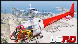 13GTA 5 LSRD  HELIKOPTER EINSATZ  Deutsch  Grand Theft Auto 5 Los Santos Rescue Division [upl. by Amliv658]