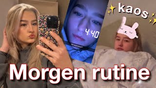 Kaos morgen rutine🎅🏼💆🏼‍♀️Vlogmas 15 [upl. by Catharine]